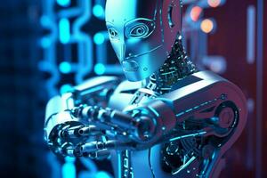 robot electronic access authentication system tec photo
