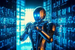 robot electronic access authentication system tec photo