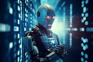 robot electronic access authentication system tec photo