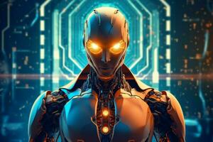 robot electronic access authentication system tec photo