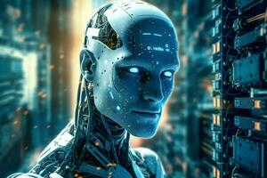 robot electronic access authentication system tec photo