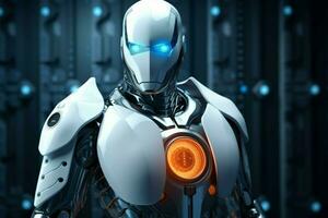 robot electronic access authentication system tec photo