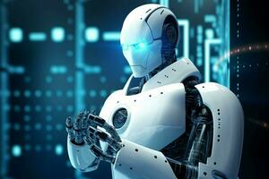 robot electronic access authentication system tec photo