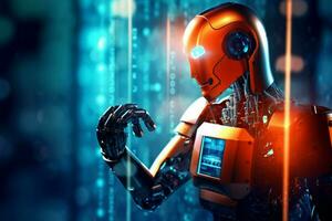 robot electronic access authentication system tec photo