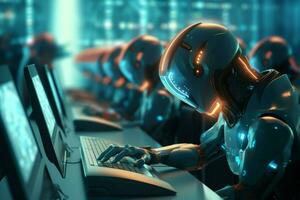 robot electronic access authentication system tec photo