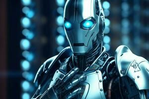 robot electronic access authentication system tec photo