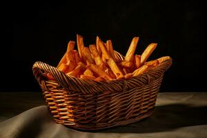 sweet potato fries basket photo