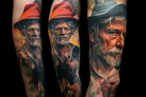 tattoo artist man photo