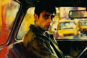 taxi driver image hd photo