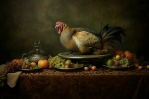 A thanksgiving turkey photo