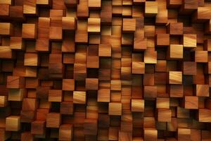 the background has cubic wood texture photo