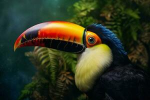 toucan bird portrait photo