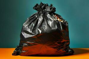 trash bag garbage photo