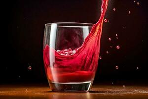 A vibrant glass of beet juice by Sarah Thompson food photo