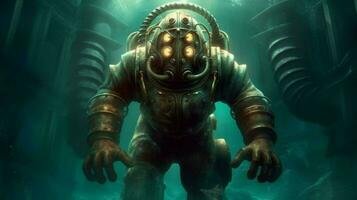 a poster for the game bioshock photo