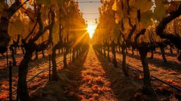 otoño Dom brillante mediante el vides esclarecedor foto