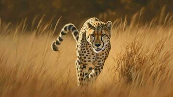 cheetah stalking image hd photo