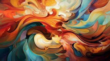 dizzying swirl of colors and shapes that blur photo