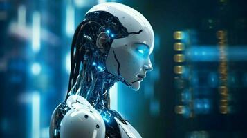 robot electronic access authentication system photo