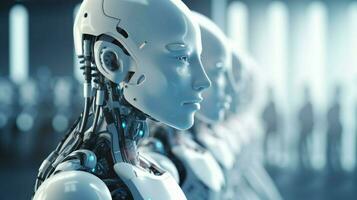 robot electronic access authentication system photo