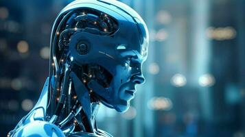 robot electronic access authentication system photo