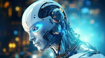robot electronic access authentication system photo