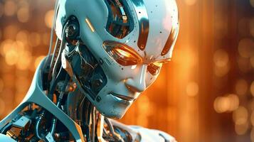 robot electronic access authentication system photo