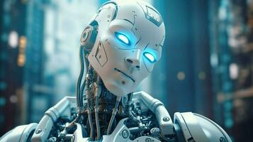 robot electronic access authentication system photo