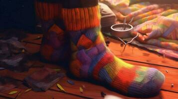 warm socks image hd photo