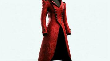 woman jacket red carpet coat photo