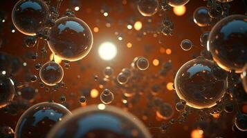 3d stylized outer space background pattern high photo