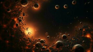 3d stylized outer space background pattern high photo