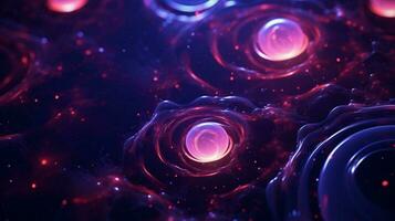 3d stylized outer space background pattern high photo