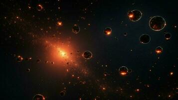 3d stylized outer space background pattern high photo