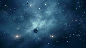 3d stylized outer space background pattern high photo