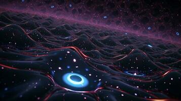 3d stylized outer space background pattern high photo