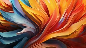 A 3d texture of an abstract AI generated photo