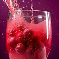 A vibrant glass of beet juice by Sarah Thompson photo