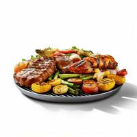 BBQ with transparent background high quality ultra hd photo