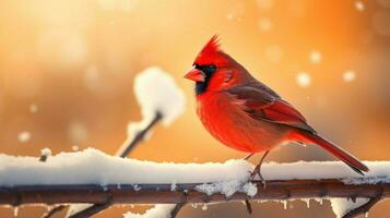 Beautiful Bird Photography Red Cardinal photo