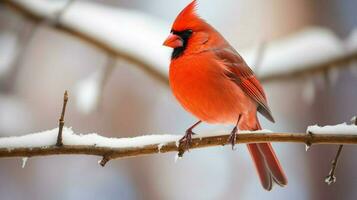 Beautiful Bird Photography Red Cardinal photo