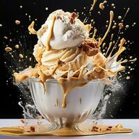 Capture the excitement and energy of ice cream with photo