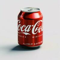 Coca Cola c2 con blanco antecedentes alto calidad foto
