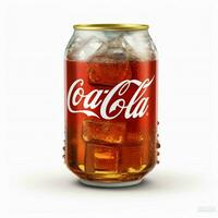 Coca-Cola Citra with white background high quality photo