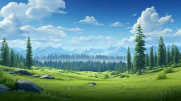 Create a simple slightly cartoonish background photo