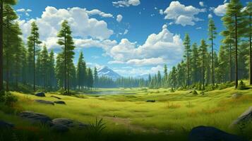Create a simple slightly cartoonish background photo