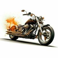 Full Throttle with white background high quality photo