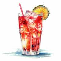 Hawaiian Punch with white background high quality photo