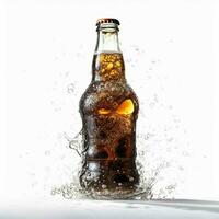 Hires Root Beer with white background high quality photo