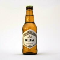 Inca Kola with white background high quality ultra photo